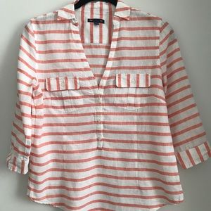 GAP Striped Button Down Shirt